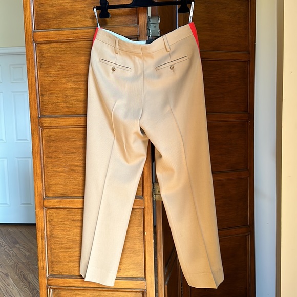 ⭐️⭐️⭐️SOLD ⭐️⭐️⭐️ Burberry Lottie Colorblock Grain de Poudre Wool Trousers - Picture 11 of 17